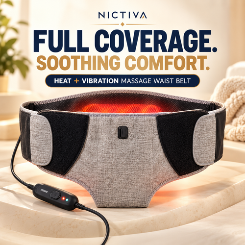 Nictiva heated comfort wrap with inline controller